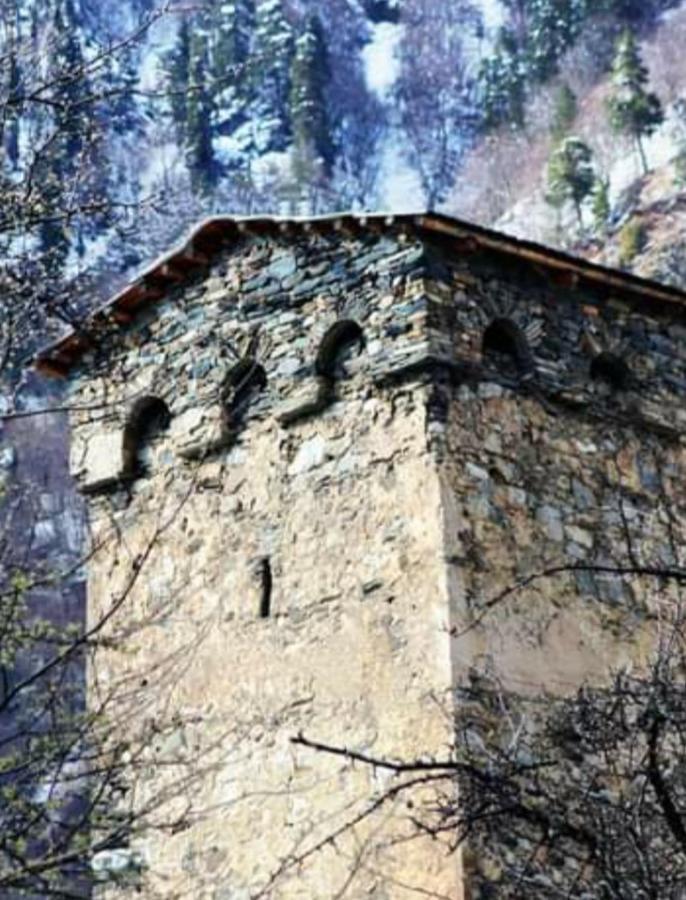 Hotel White Mountains • Თეთრი Მთები Mestia Buitenkant foto