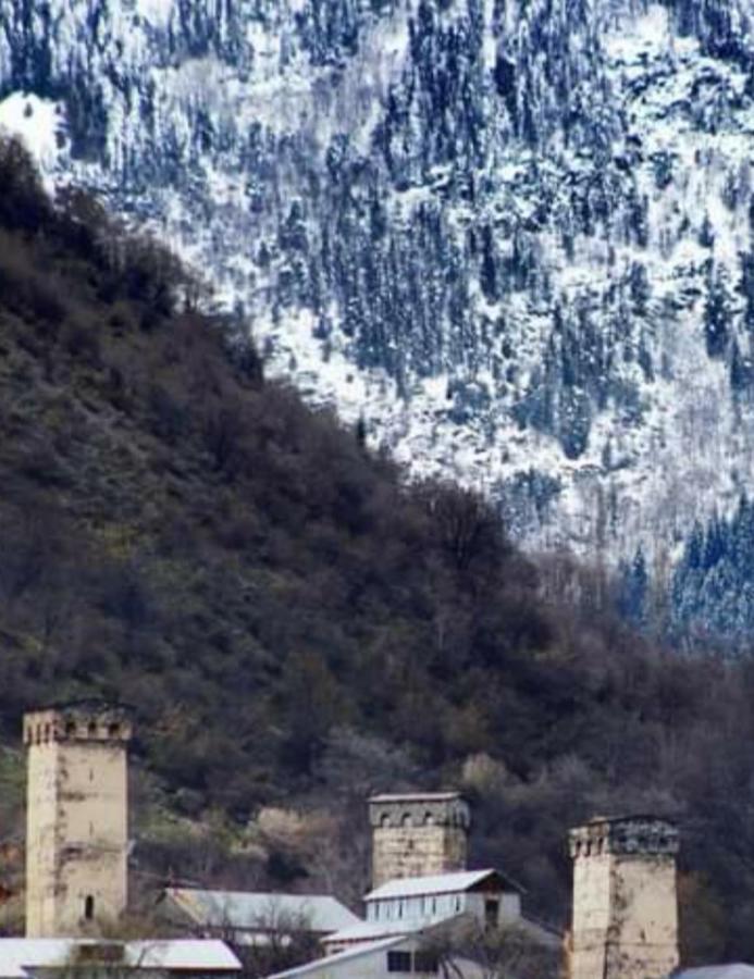 Hotel White Mountains • Თეთრი Მთები Mestia Buitenkant foto